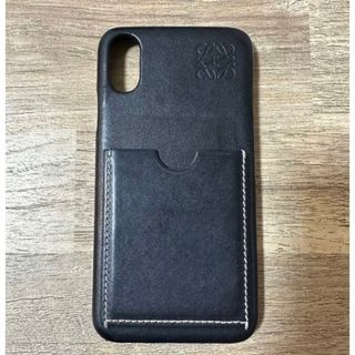 ロエベ LOEWE iPhoneX/XS iPhoneケース ピーコックブルー