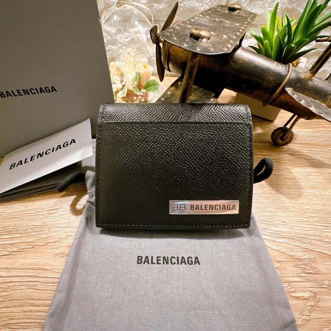◇バレンシアガ◇ BALENCIAGA 671765 レザー 折り財布 ブランド | フリマアプリ ラクマ