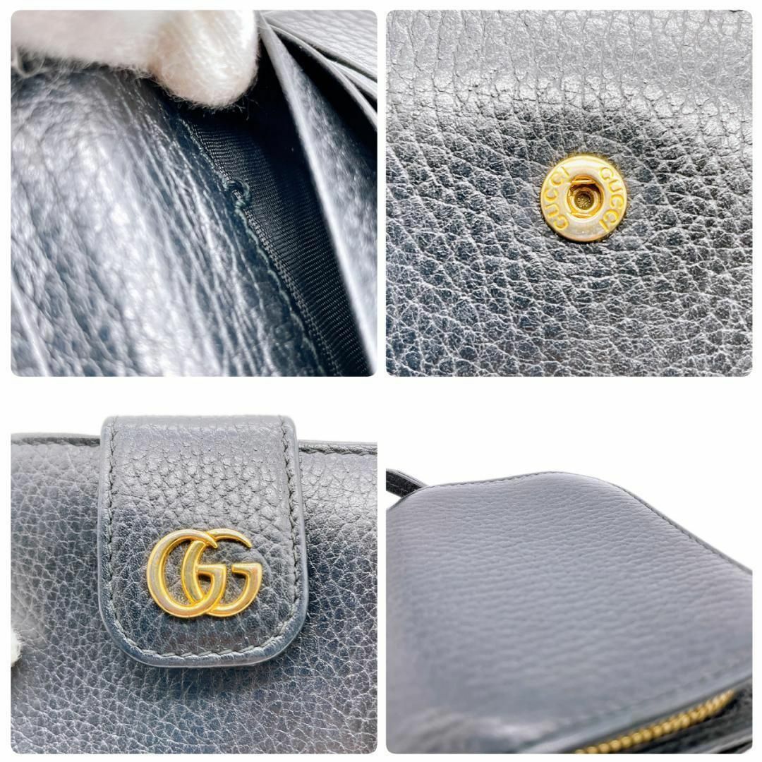 Gucci ◇グッチ◇ GUCCI 523193 GGマーモント 折り財布 ブランドの通販 by ☆Mii☆ ◇グッチ◇ GUCCI 523193 GGマーモント 折り財布 ブランド