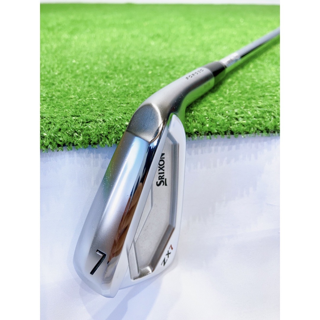 ★SRIXON ZX7★コース未使用の美品 スリクソン 7番 #7アイアン 単品 2