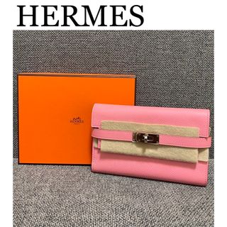 エルメス(Hermes)のHERMES エルメス　ケリーウォレット　ミディアム　シルバー金具　X刻印　新品(財布)