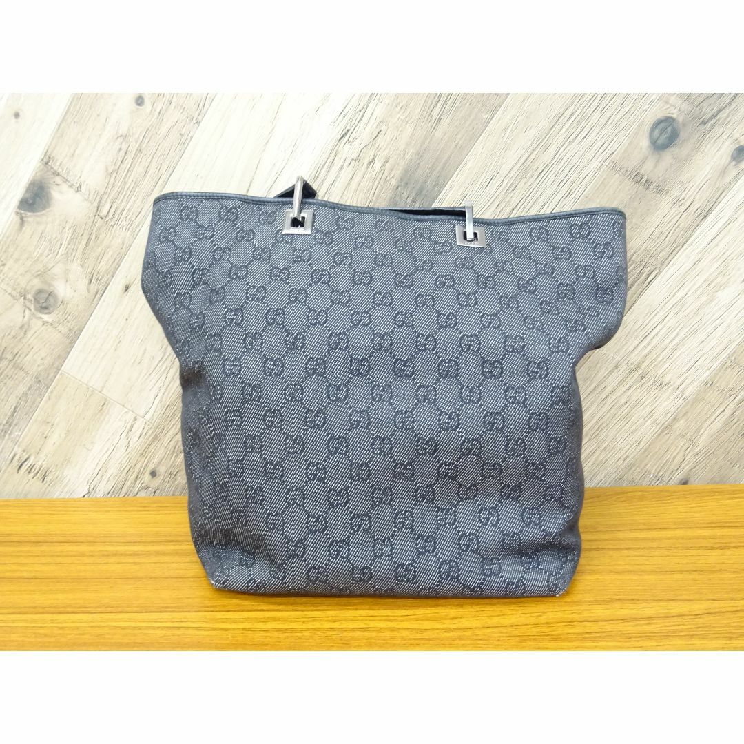 GUCCI - M大007 / GUCCI GG柄 トートバッグ キャンバス レザー