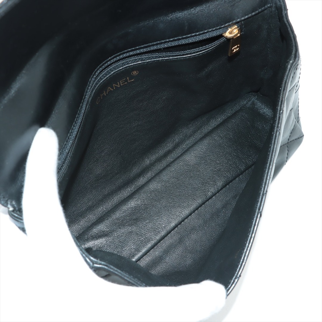 CHANEL(シャネル)のシャネル  ラムスキン  ブラック レディース ショルダーバッグ レディースのバッグ(ショルダーバッグ)の商品写真