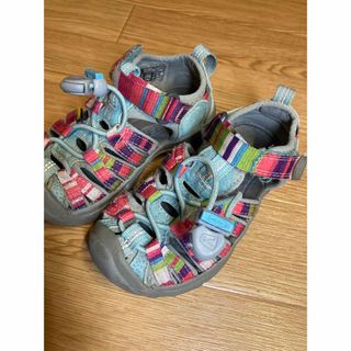 キーン(KEEN)のkeen 15センチ！かわいい！(アウトドアシューズ)