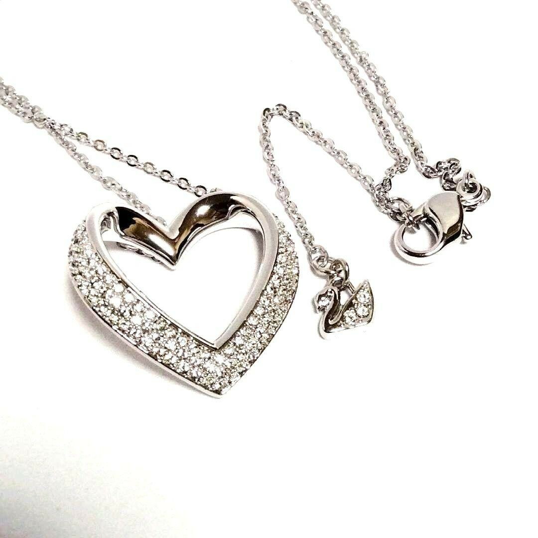 SWAROVSKI - SWAROVSKI 美品 スワロフスキー オープンハート