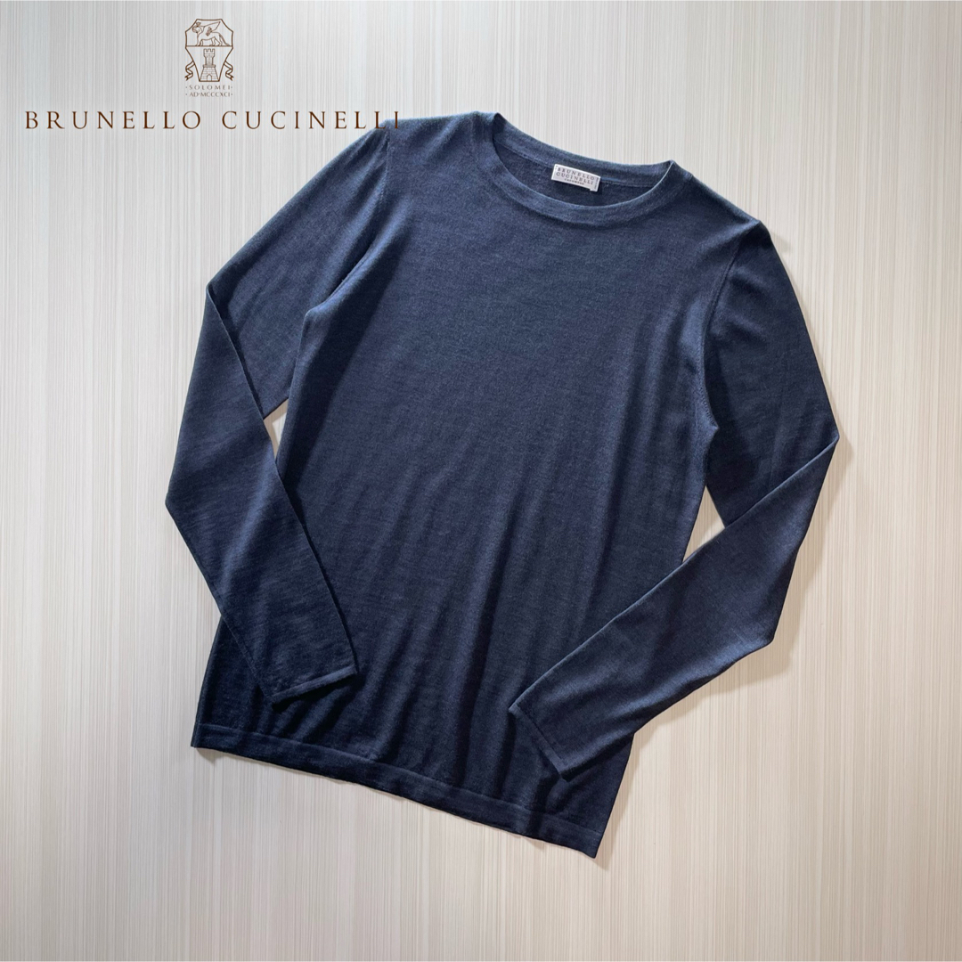 BRUNELLO CUCINELLI - J57☆美品☆極上カシミヤ&シルク ニット