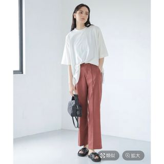 ラコレ(LAKOLE)のLAKOLE   ホワイトTシャツ　Mサイズ(Tシャツ(半袖/袖なし))