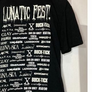 ミュージックティー(MUSIC TEE)の【即購入OK】LUNATIC FEST.2015 Tシャツ M(Tシャツ/カットソー(半袖/袖なし))