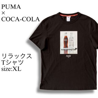 プーマ(PUMA)のPUMA×COCA-COLAリラックスTシャツ(Tシャツ/カットソー(半袖/袖なし))