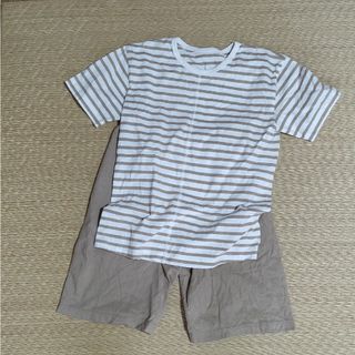 ムジルシリョウヒン(MUJI (無印良品))の無印良品　パジャマ　美品　120 130 140　男の子　女の子(パジャマ)