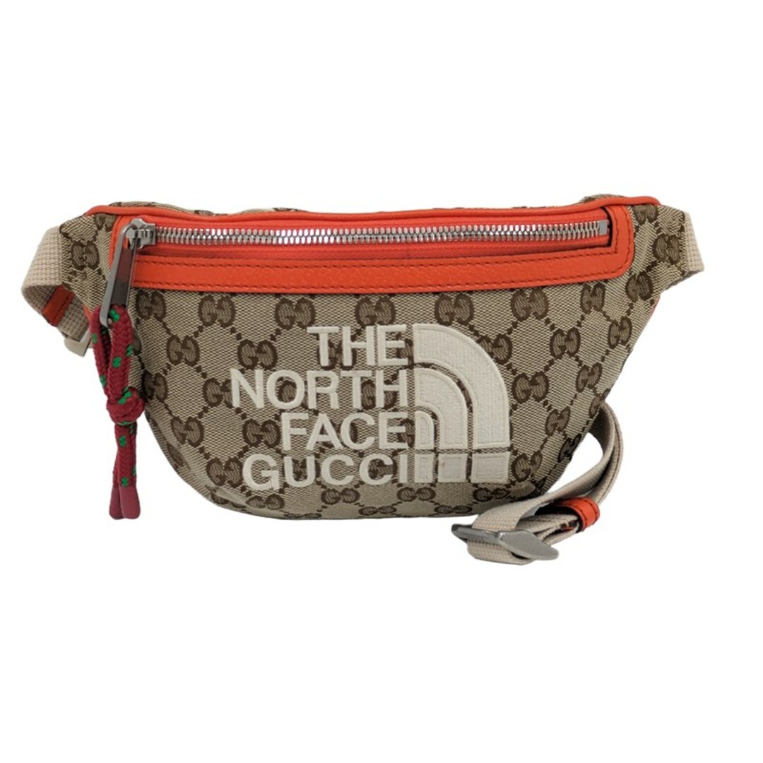 Gucci - グッチ GUCCI ウエストバッグ ノースフェイスコラボ ボディ 