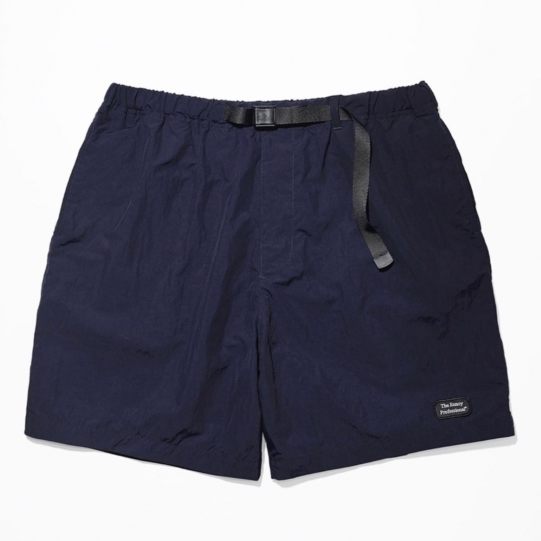 1LDK SELECT(ワンエルディーケーセレクト)の NYLON EASY SHORTS (NAVY) L  メンズのパンツ(ショートパンツ)の商品写真