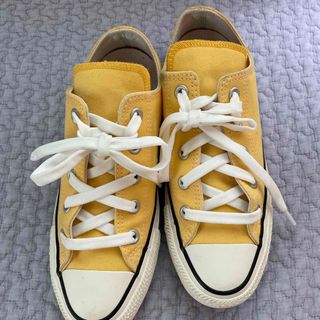 オールスター(ALL STAR（CONVERSE）)のコンバース　オールスター　23センチ　イエロー(スニーカー)