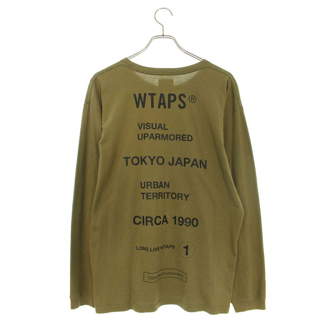 ダブルタップス バックロゴ長袖カットソー メンズ 2 - Tシャツ ... ダブルタップス SCREEN バックロゴプリント長袖カットソー メンズ 2