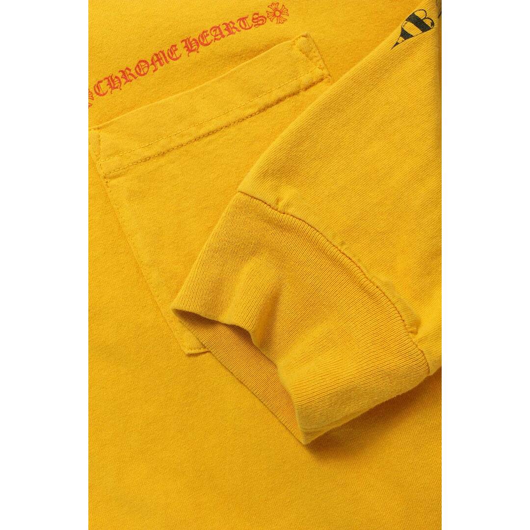 クロムハーツ PPO mustard LS MATTY BOYバックプリント長袖カットソー  メンズ L