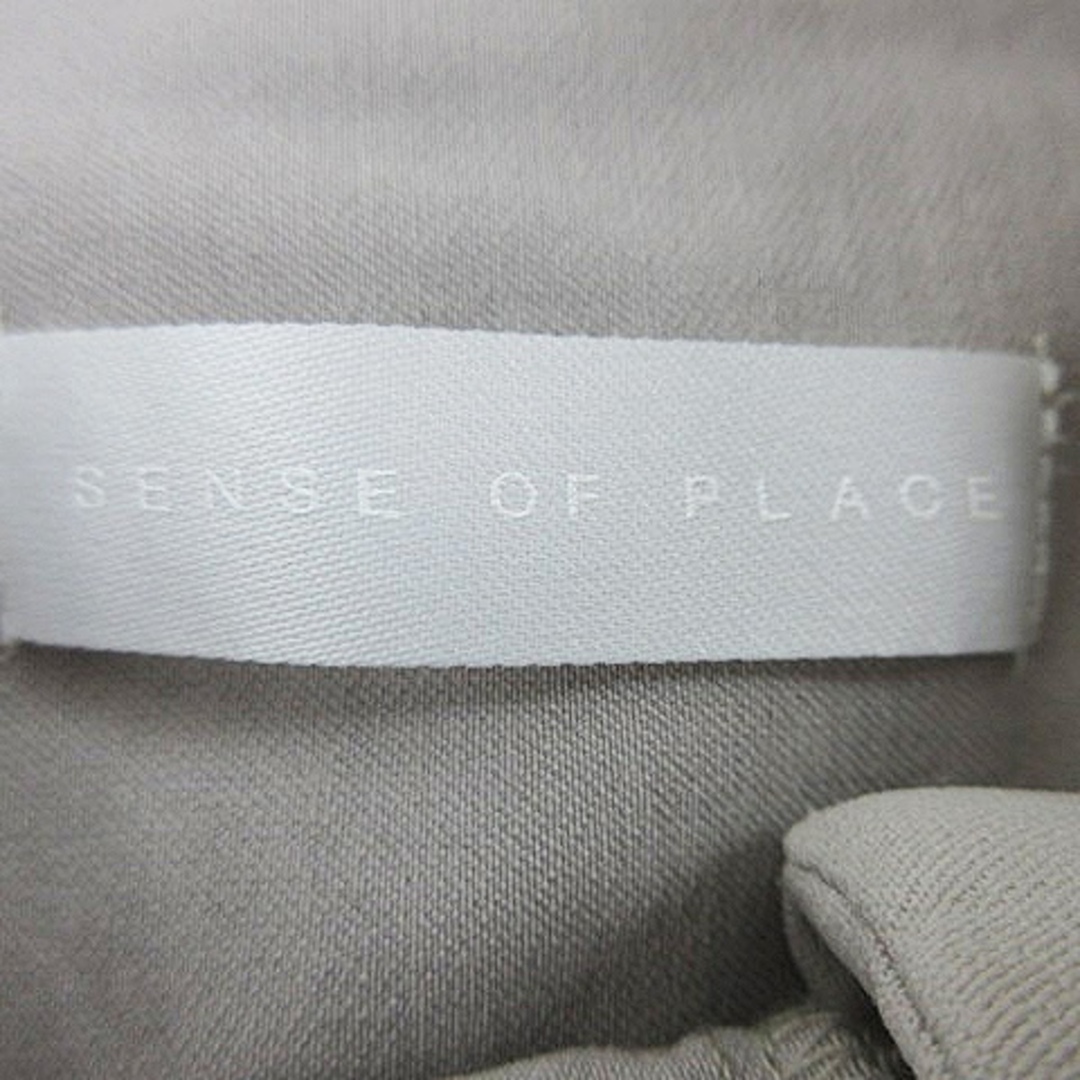 SENSE OF PLACE by URBAN RESEARCH(センスオブプレイスバイアーバンリサーチ)のセンスオブプレイス バイ アーバンリサーチ パンツ テーパード XS ベージュ レディースのパンツ(その他)の商品写真