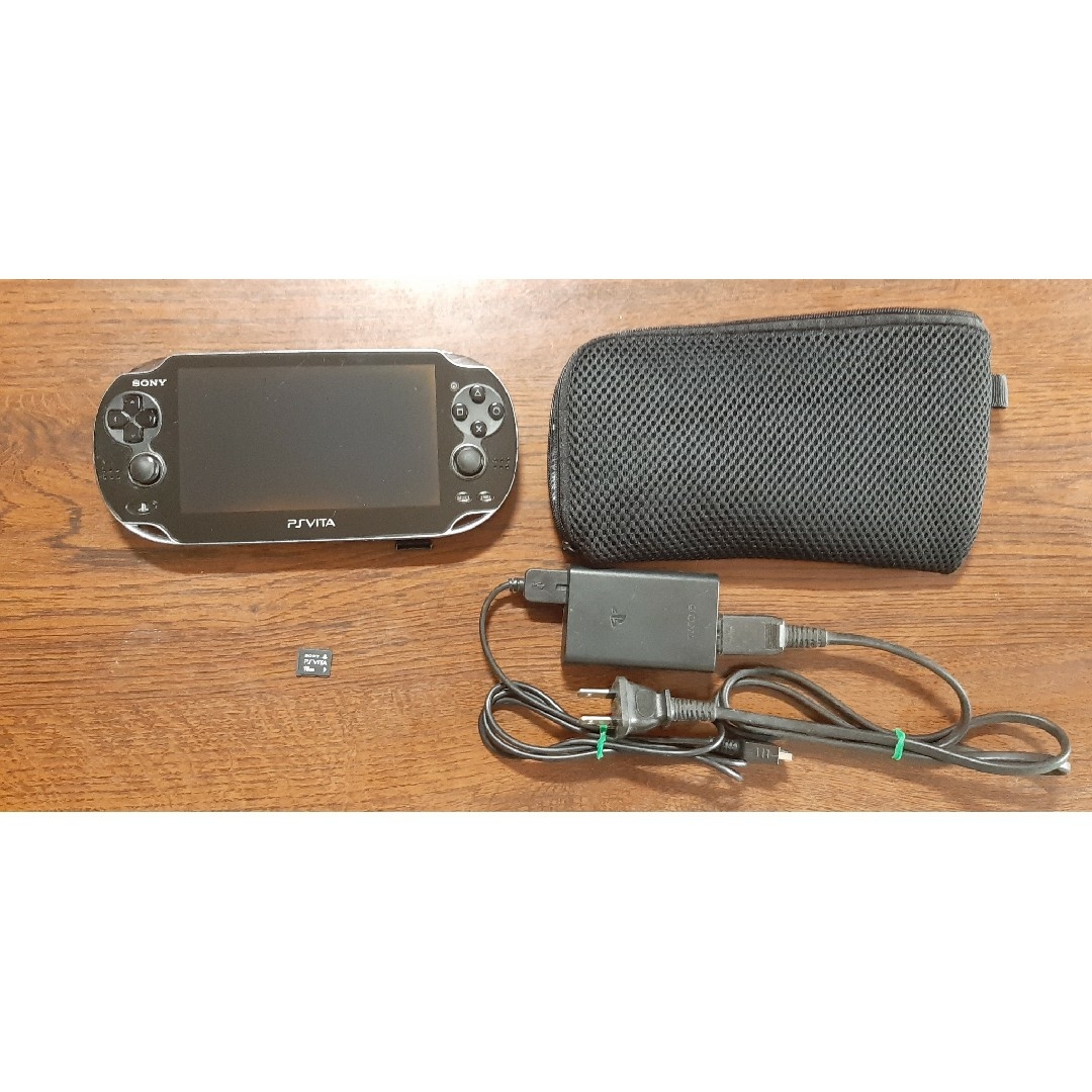 PSvita PCH-1100 有機EL 3G/wifiモデル - 携帯用ゲーム機本体