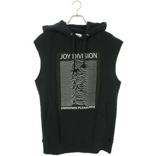 ラグスマックレガー Rags McGREGOR ×stie-lo  NO SLEEVE SWEAT SHIRTS JOY DIVIDSON  211726103 ノースリーブジョイディビジョンプリントパーカー  メンズ M(パーカー)