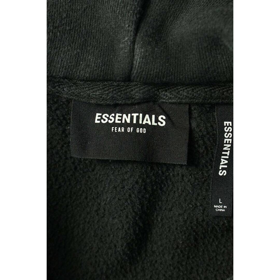 FEAR OF GOD(フィアオブゴッド)のフォグ  ESSENTIALS リフレクティブロゴプルオーバーパーカー  メンズ L メンズのトップス(パーカー)の商品写真