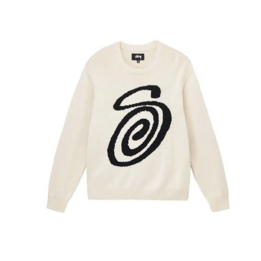 STUSSY Sweater セーター ニット Logo 黒 ブラック M - ニット