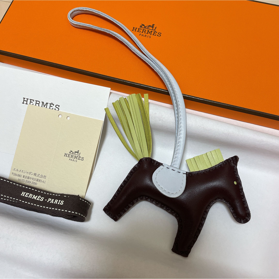 Hermes - HERMES ロデオ チャーム PM Z刻印 バッグチャーム エルメスの