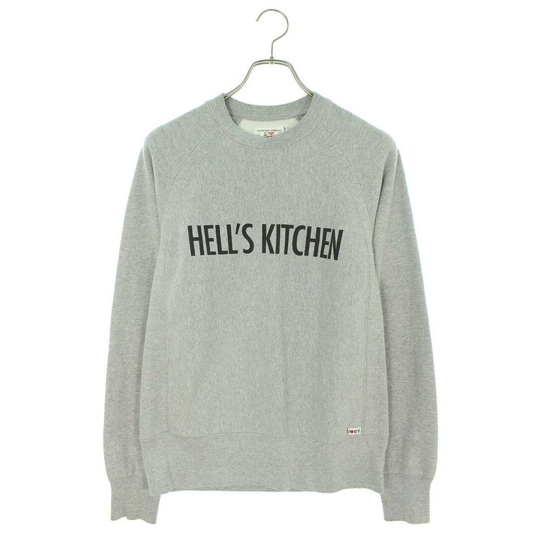 エンジニアードガーメンツ HELLS KITCHEN クルーネックスウェット  メンズ XS