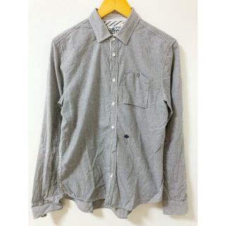 ディーゼル(DIESEL)のDIESEL（ディーゼル）ストライプ　山ポケット　長袖シャツ【中古】【007】(シャツ)