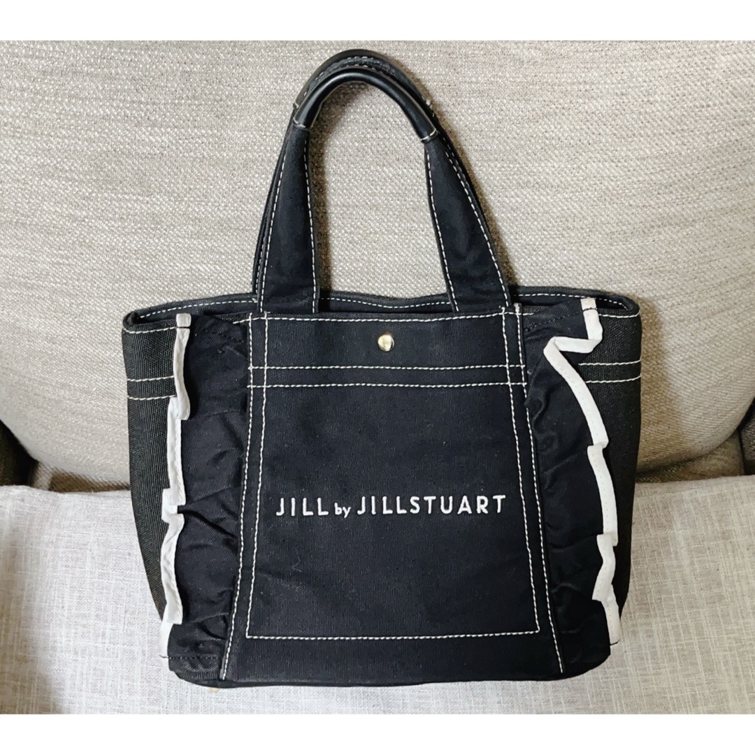 JILL by JILLSTUART フリルトート ブラック 小