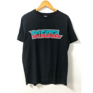 ディーゼル(DIESEL)のDIESEL（ディーゼル）BEACHWEAR　ロゴプリント　Tシャツ【中古】【007】(Tシャツ/カットソー(半袖/袖なし))