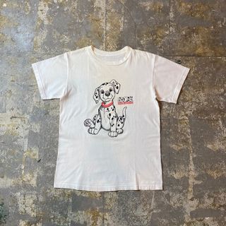 ディズニー(Disney)の90s disney ディズニー tシャツ 101匹わんちゃん L相当 USA製(Tシャツ/カットソー(半袖/袖なし))