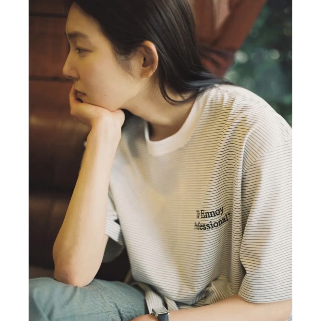 ennoy S/S Border T-Shirt エンノイ ボーダー Mサイズ