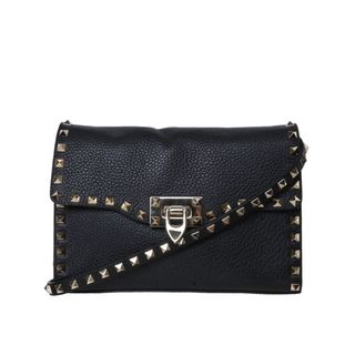 バレンティノ(VALENTINO)のVALENTINO ロックスタッズ グレイニー スモール クロスボディ バッグ(ショルダーバッグ)