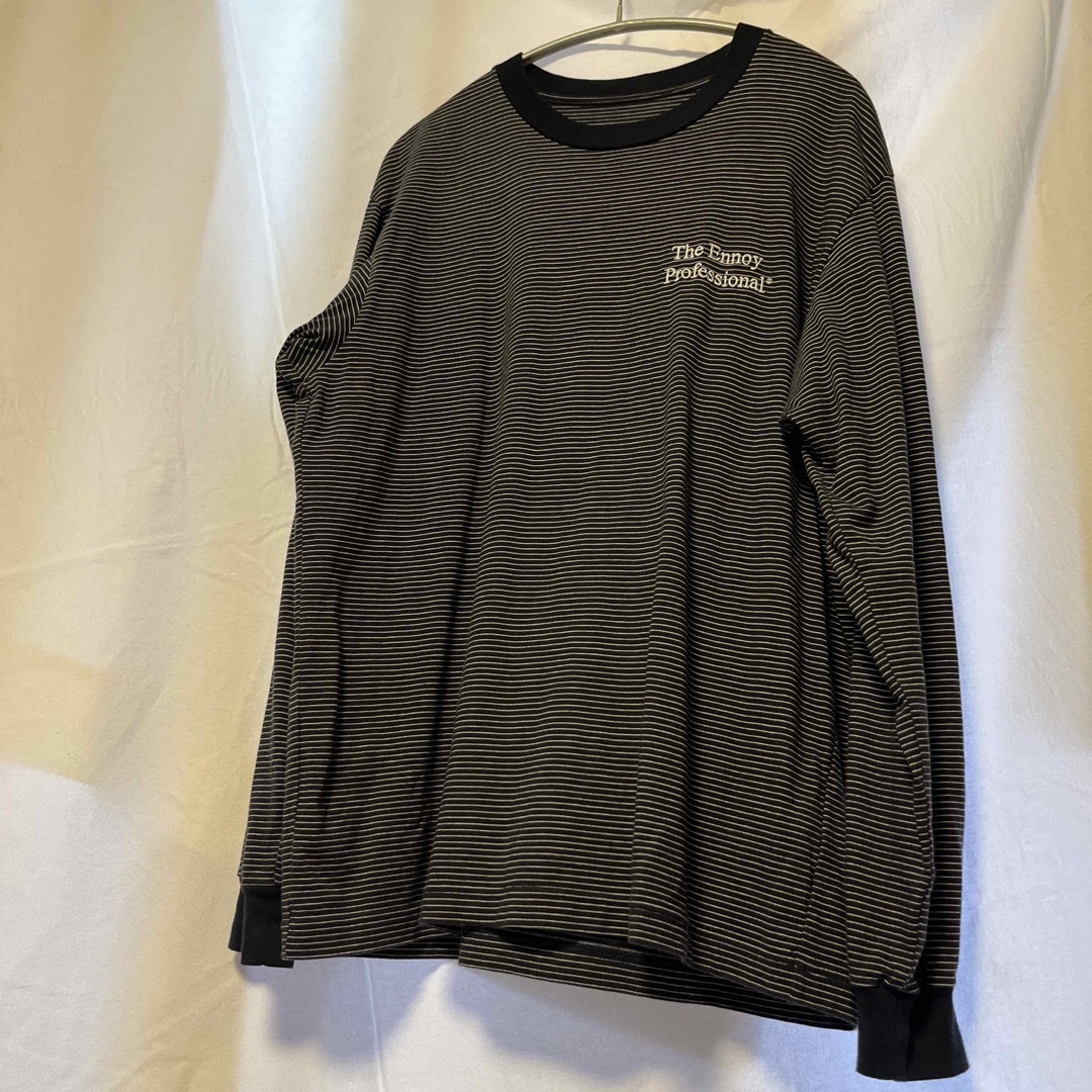 1LDK SELECT - ennoy L/S Border T-Shirt エンノイ ボーダー Mサイズの