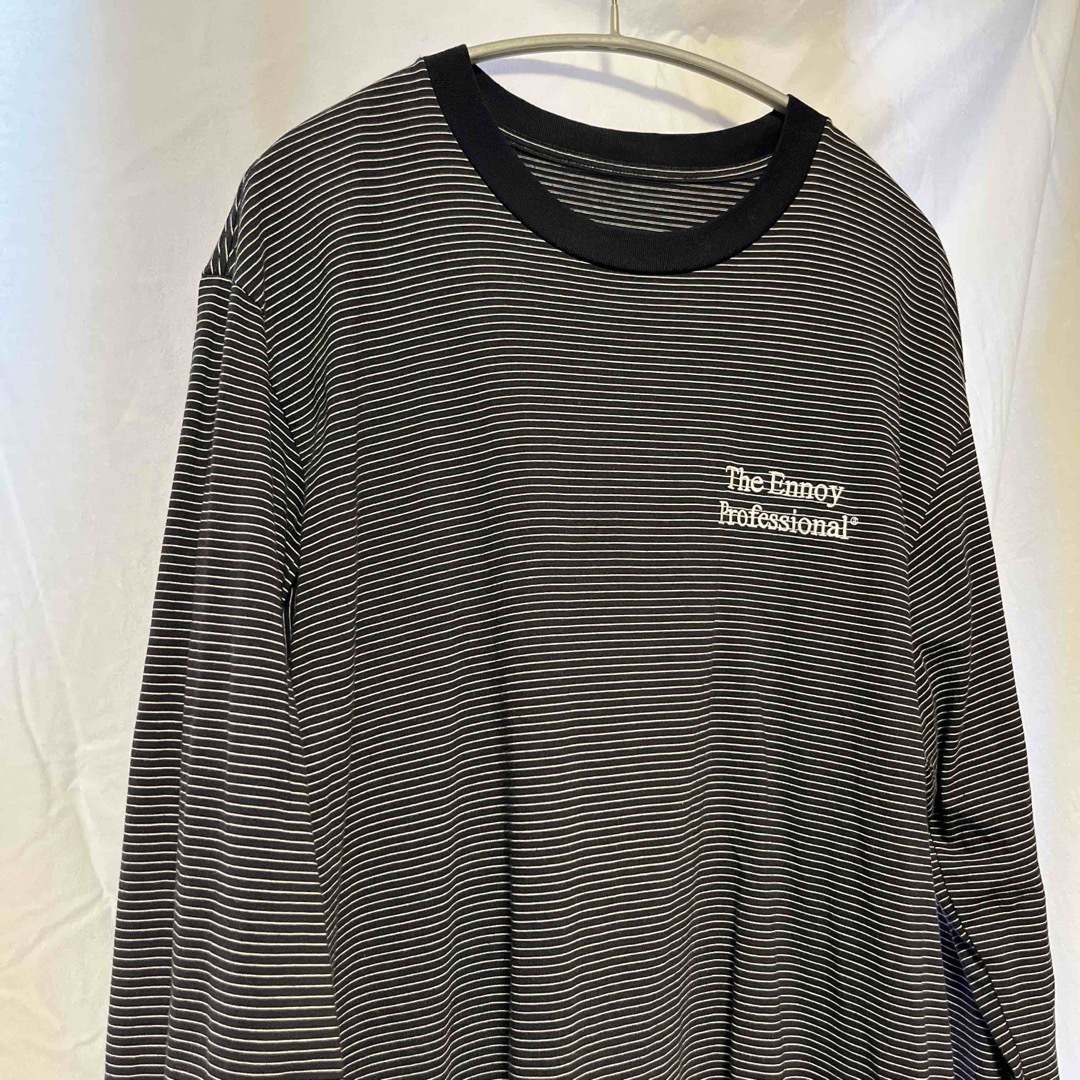 1LDK SELECT   ennoy L/S Border T Shirt エンノイ ボーダー Mサイズの