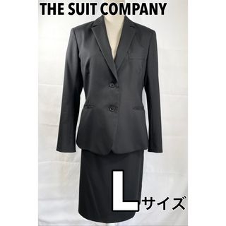 スーツカンパニー(THE SUIT COMPANY)の【特別価格！】THE SUIT COMPANY　スカートスーツ　黒　Lサイズ(スーツ)