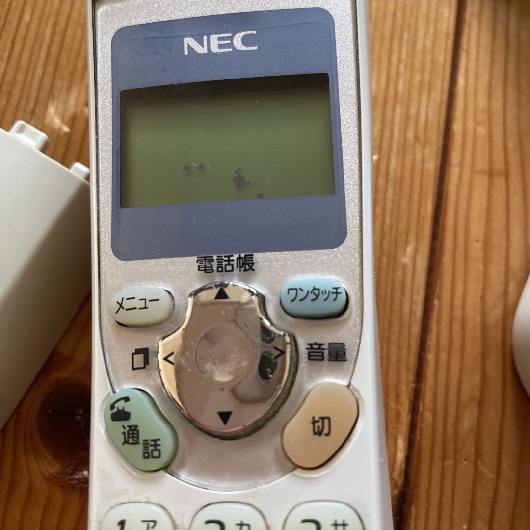 NEC(エヌイーシー)のNECのfaxの子機セット！訳ありなのでお安いの。ジャンク品❣️ インテリア/住まい/日用品のオフィス用品(OA機器)の商品写真