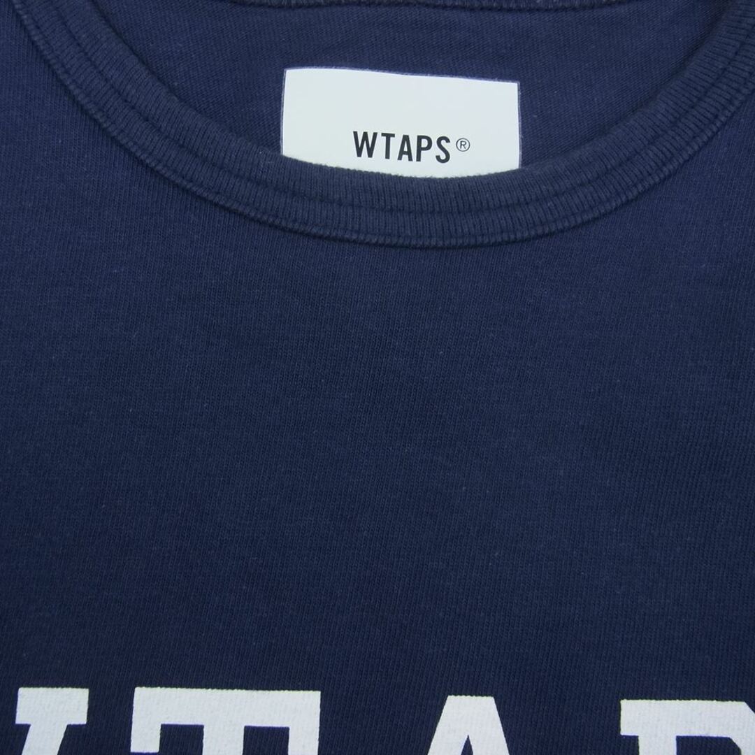 21SS WTAPS BANNER SS COTTON NAVY XL