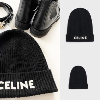 セリーヌ(celine)のCELINE ビーニー ニット帽(ニット帽/ビーニー)