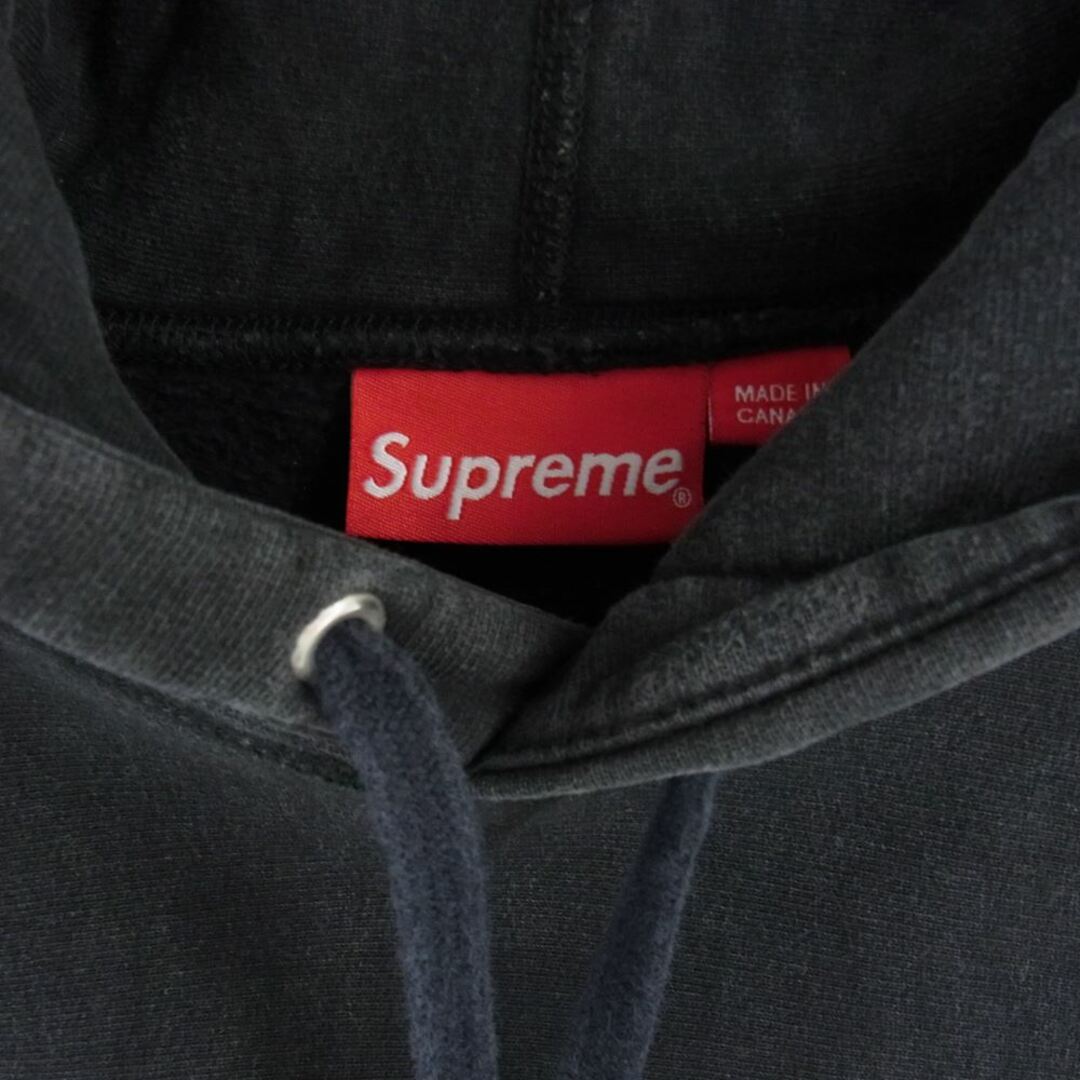 Supreme 16aw box logoパーカーブラック