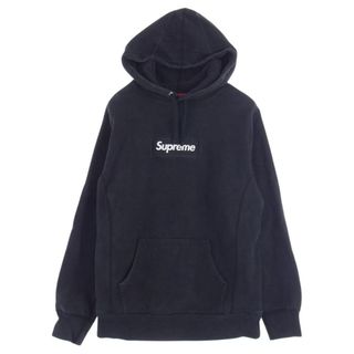 新品 希少 16AW supreme Box logo パーカー グレー S