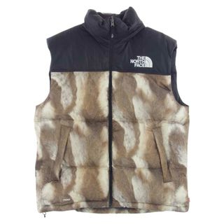 13FW supreme THE NORTH FACE ちくわ ヌプシベスト