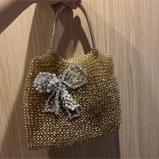 コンビニ受取対応商品】 ANTEPRIMA ゴールドワイヤーバッグ