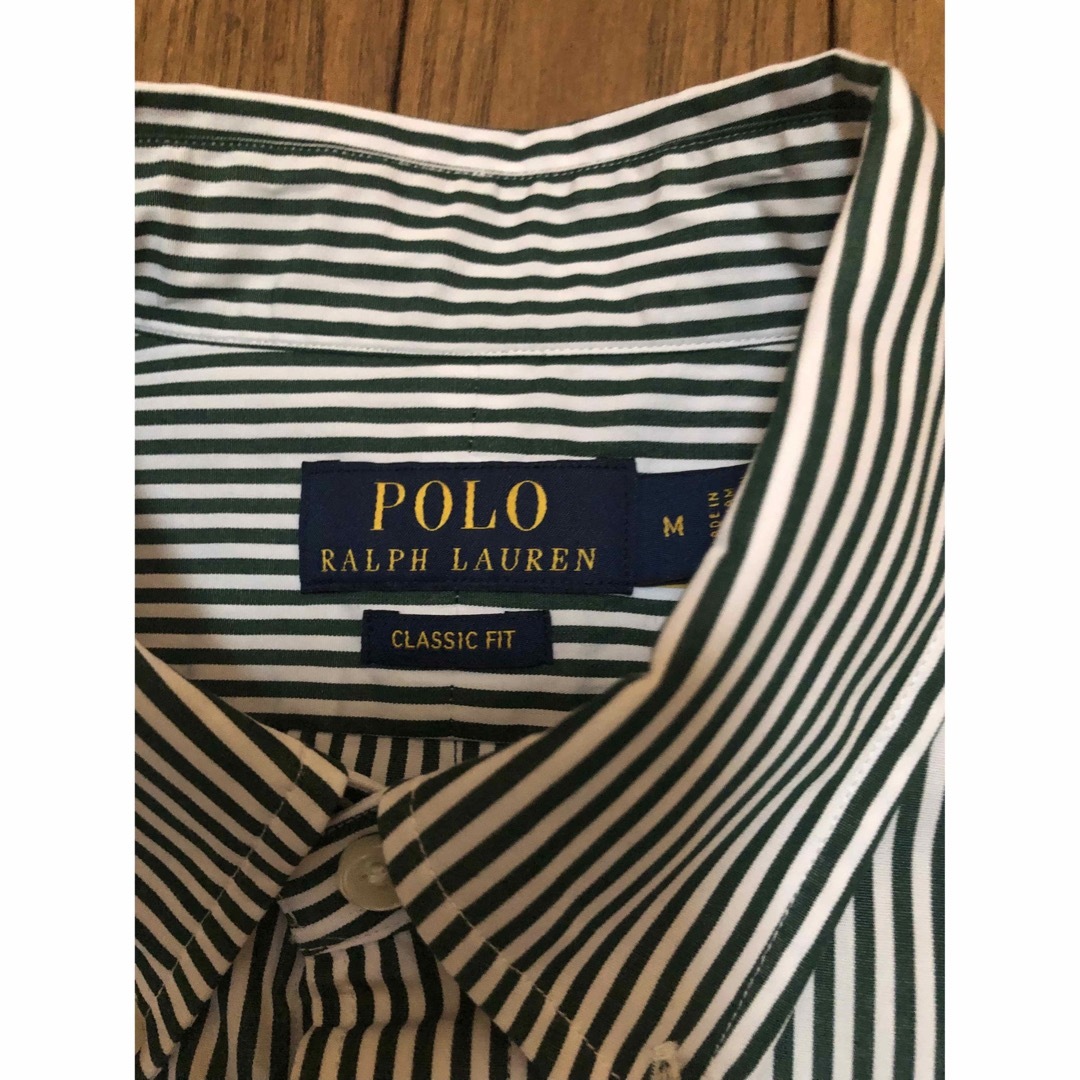 POLO RALPH LAUREN(ポロラルフローレン)のNKT様専用　　ポロラルフローレン　メンズシャツ　ボーダー メンズのトップス(シャツ)の商品写真