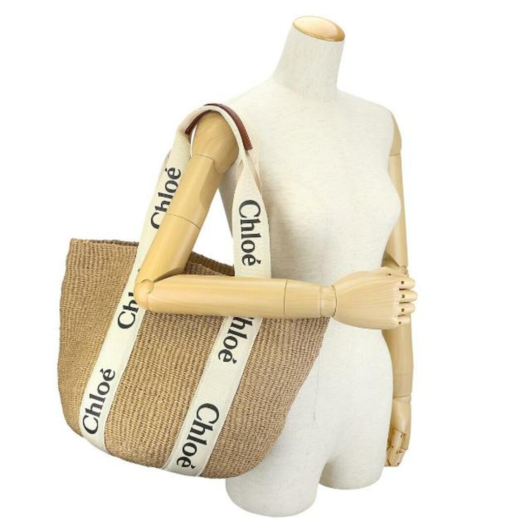 Chloe(クロエ)の新品 クロエ Chloe トートバッグ ウッディ ホワイト レディースのバッグ(トートバッグ)の商品写真