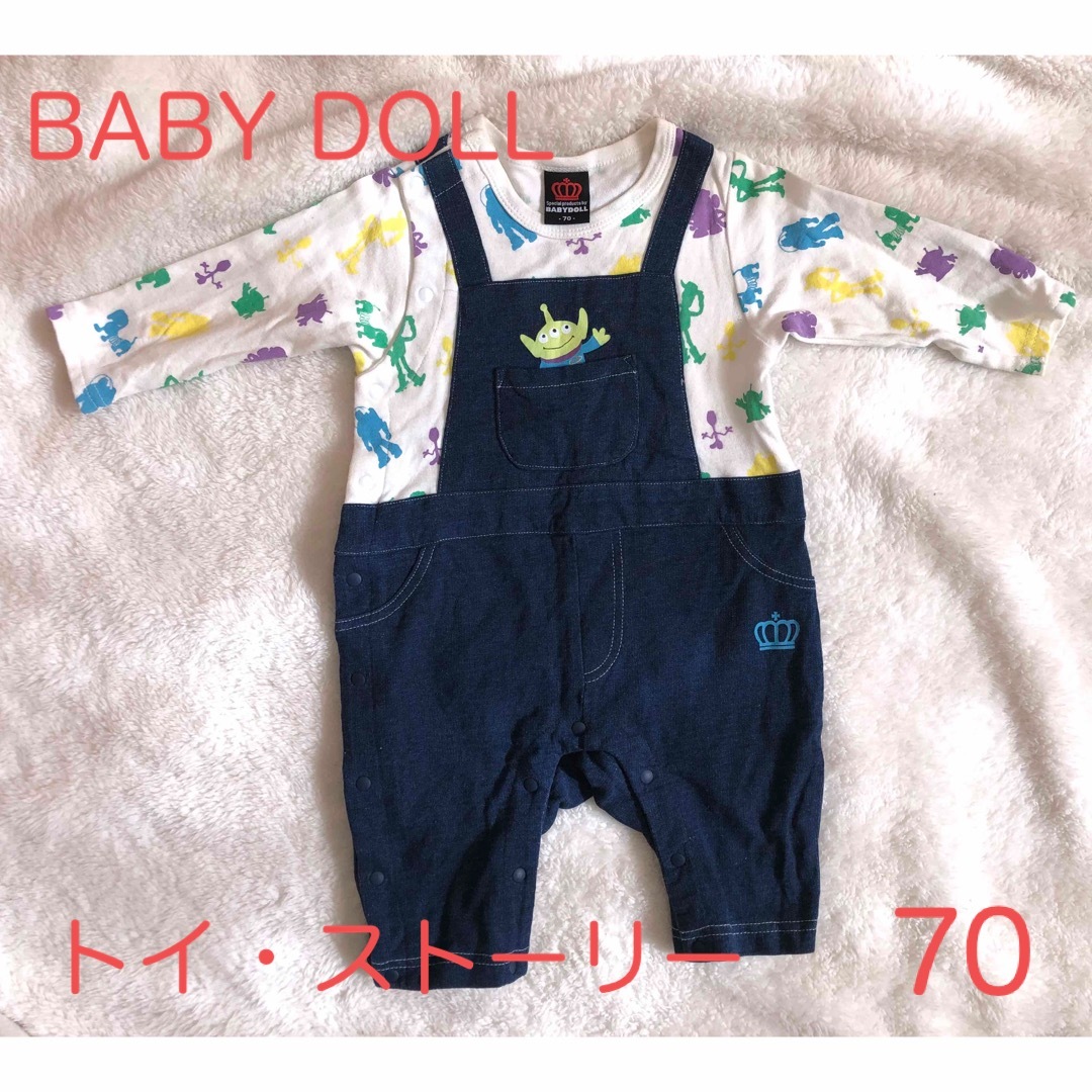 BABYDOLL - 【ベビードール】♡トイストーリー♡ カバーオール 70の