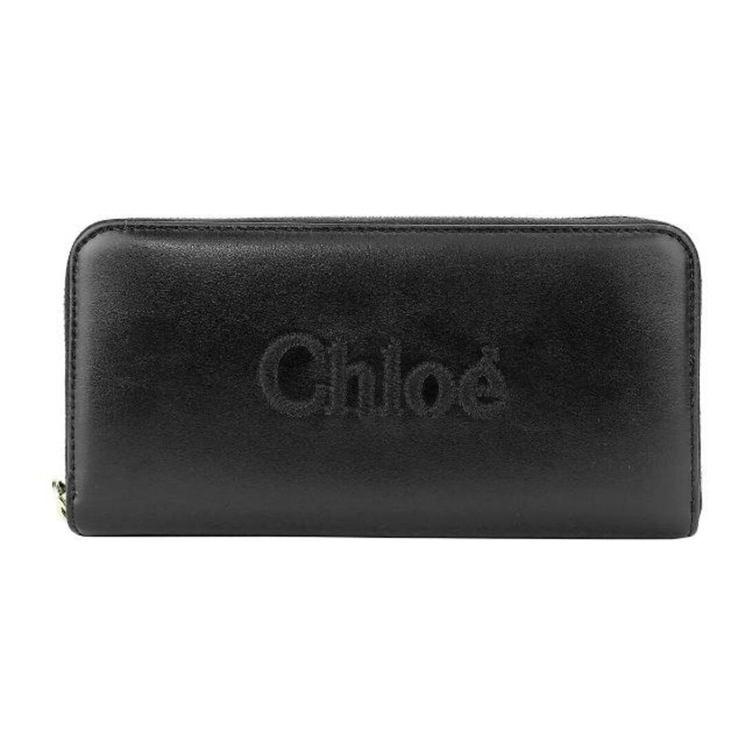 新品 クロエ Chloe 長財布 クロエ センス ブラック