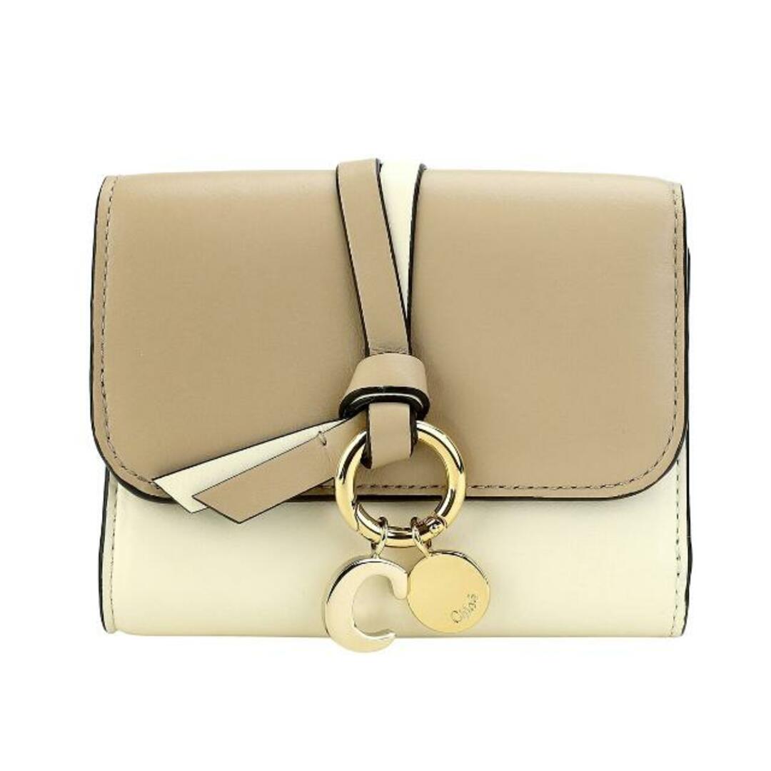 Chloe - 新品 クロエ Chloe 3つ折り財布 アルファベット ベージュの