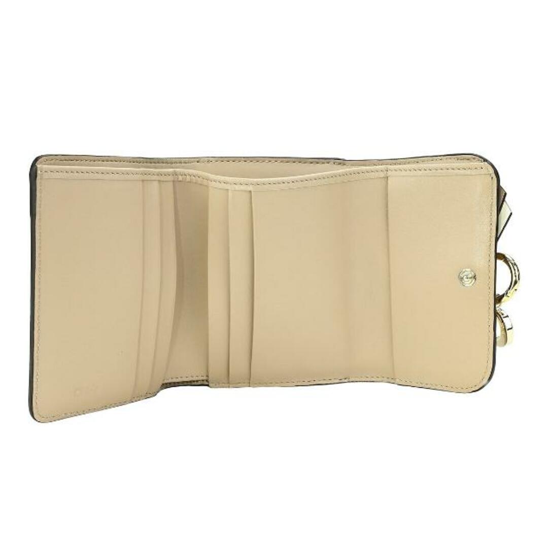 Chloe - 新品 クロエ Chloe 3つ折り財布 アルファベット ベージュの