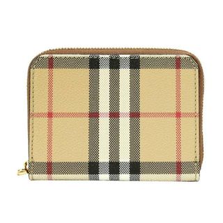 バーバリー(BURBERRY)の新品 バーバリー BURBERRY コインケース ジップアラウンドウォレット アーカイブベージュ／ブライアーブラウン(コインケース)