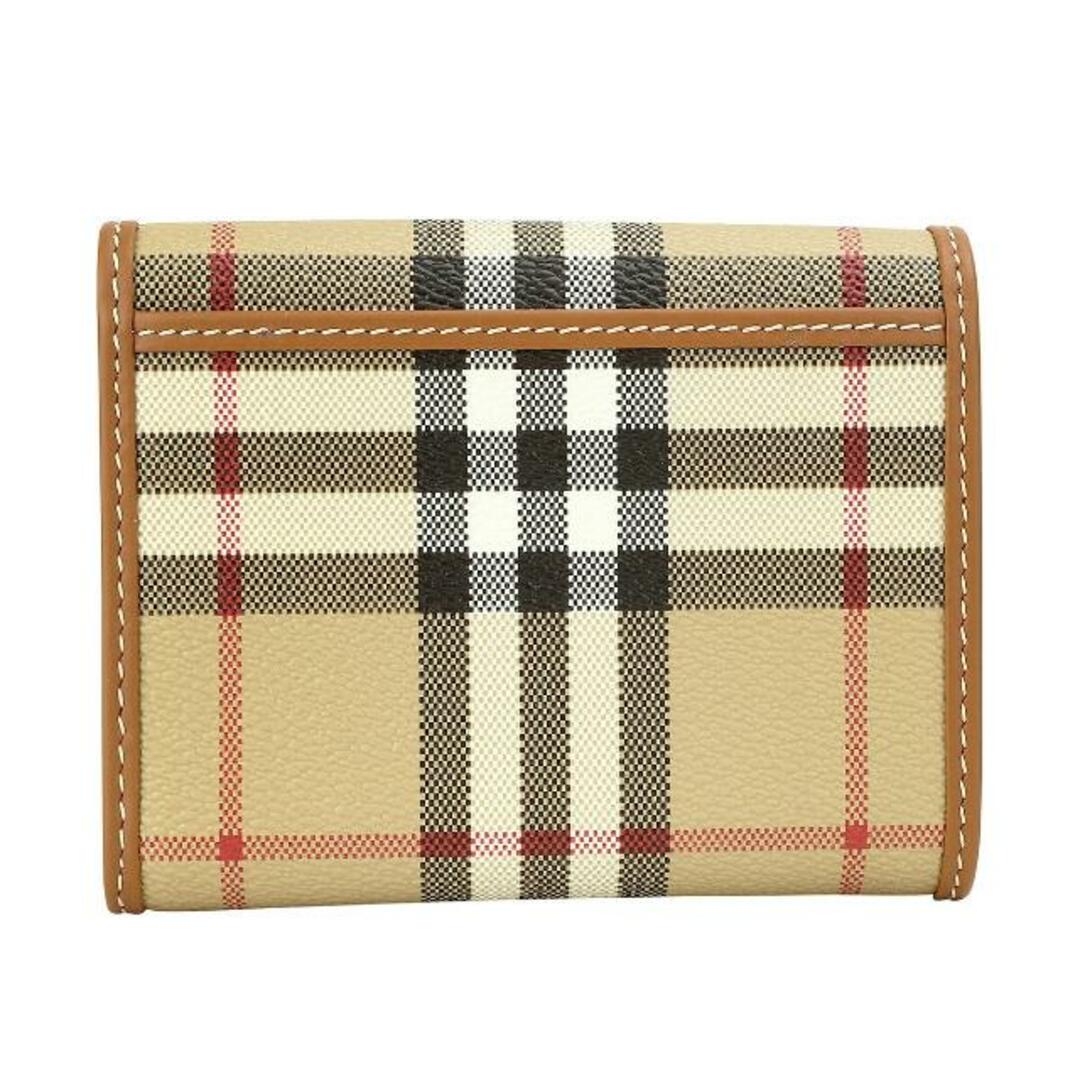 BURBERRY(バーバリー)の新品 バーバリー BURBERRY 3つ折り財布 スモール フォールディングウォレット アーカイブベージュ レディースのファッション小物(財布)の商品写真